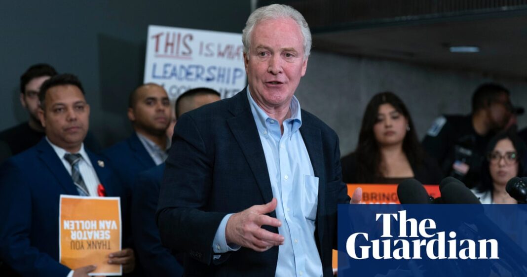 Kilmar Ábrego García 'traumatizado' por ameaças na prisão, diz o senador de Maryland | Imigração dos EUA
