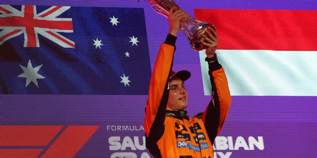 Piastri vence GP da Arábia Saudita e assume ponta da tabela na F1
