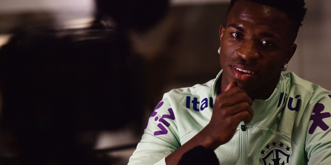 Ancelotti projeta "melhor versão" de Vinícius Júnior na Seleção