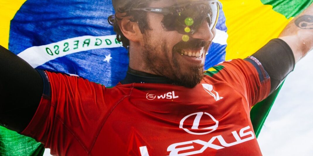 Yago Dora é campeão em Trestles, palco do surfe em Los Angeles 2028