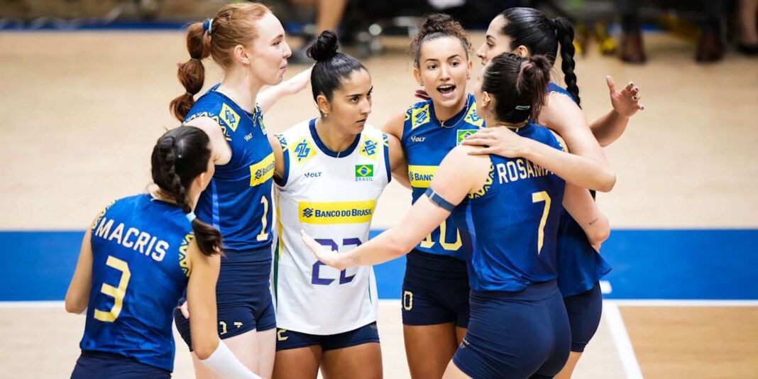 Brasil bate Bulgária e avança à fase final da Liga das Nações de Vôlei