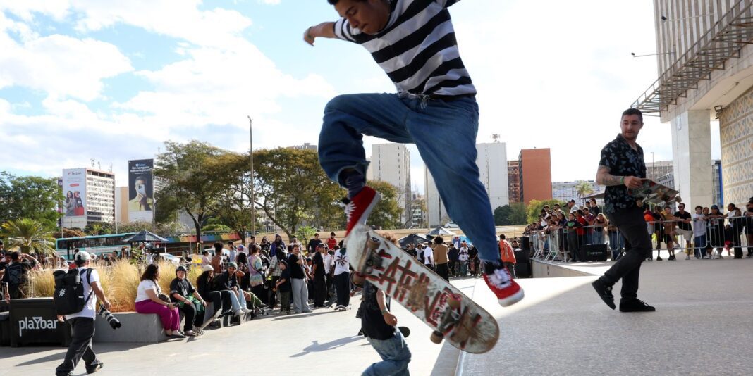 Brasília é palco de "esquenta" para evento mundial de skate