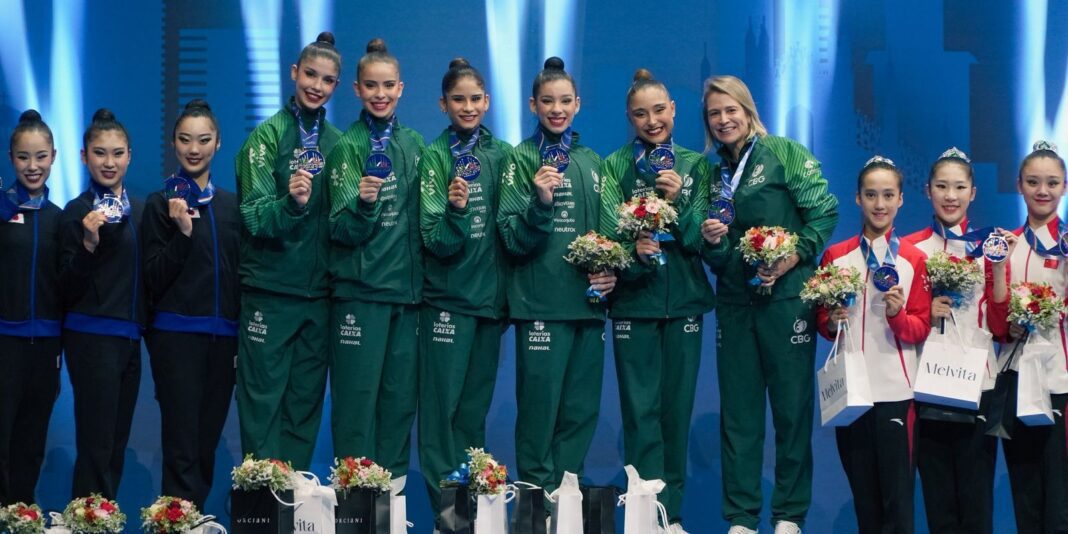 Ginástica rítmica: Brasil leva ouro inédito na Copa do Mundo, Ginástica rítmica: Brasil leva ouro inédito na Copa do Mundo, em Milão