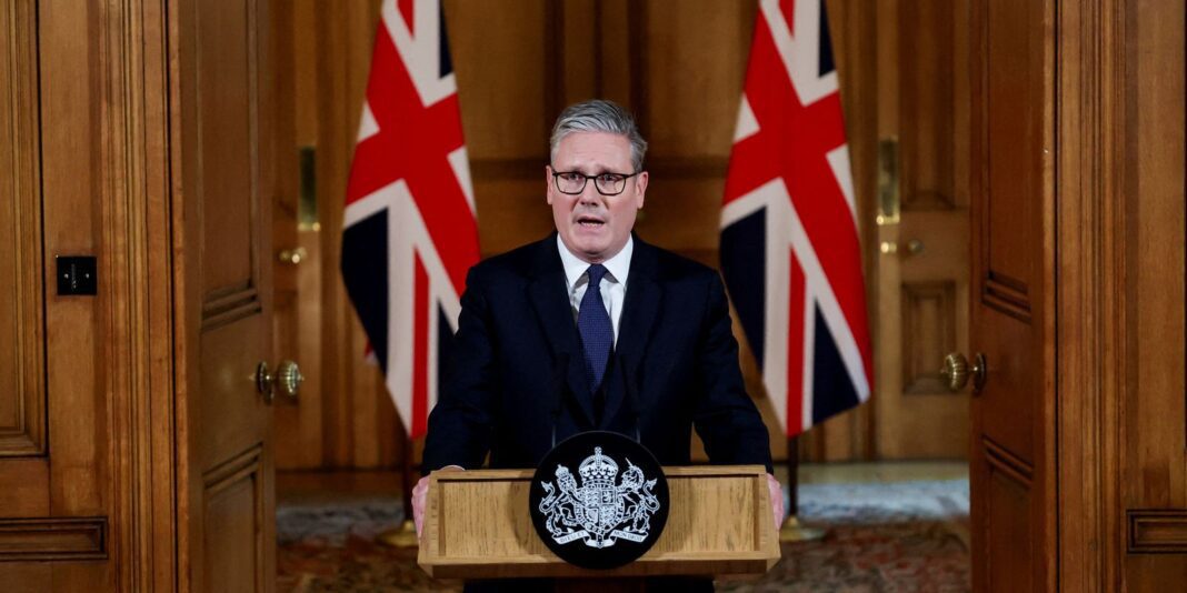 Reino Unido vai reconhecer Palestina se Israel rejeitar cessar-fogo
