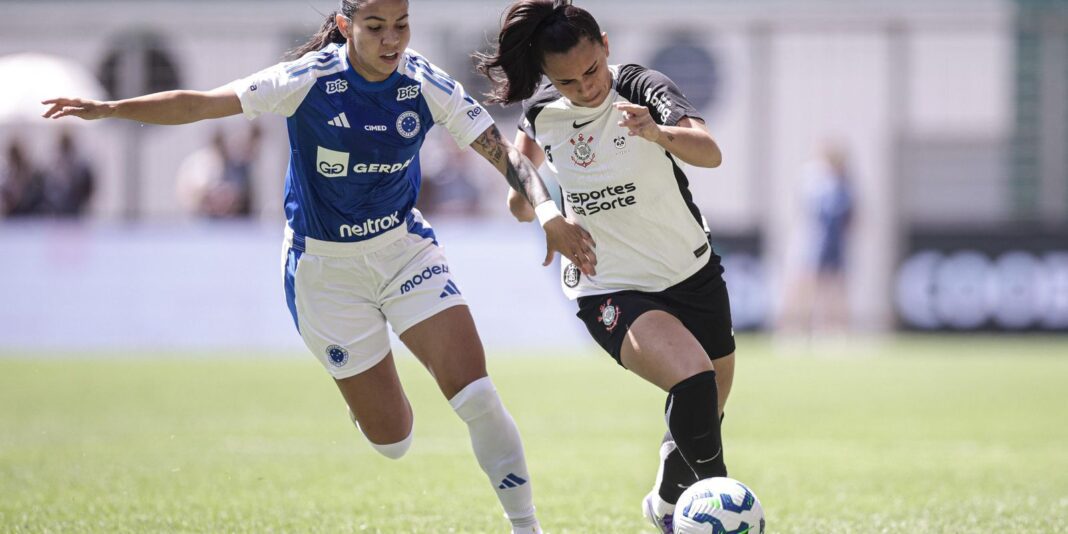 BR Feminino: Corinthians e Cruzeiro empatam no primeiro jogo da final