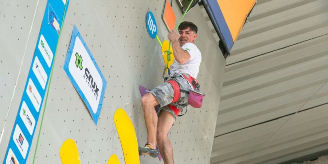Eduardo Schaus conquista prata no Mundial de escalada paralímpica