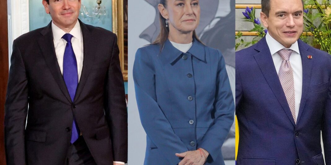 Secretário dos EUA viaja ao México e Equador enquanto ameaça Venezuela
