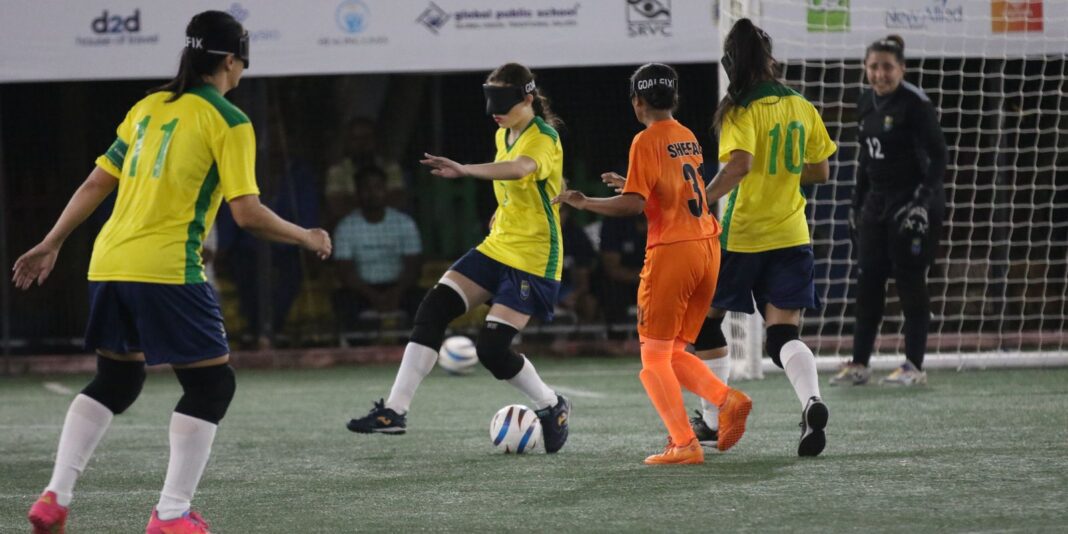 Brasil estreia com vitória na Copa do Mundo de futebol Brasil estreia com vitória na Copa do Mundo de futebol de cegas