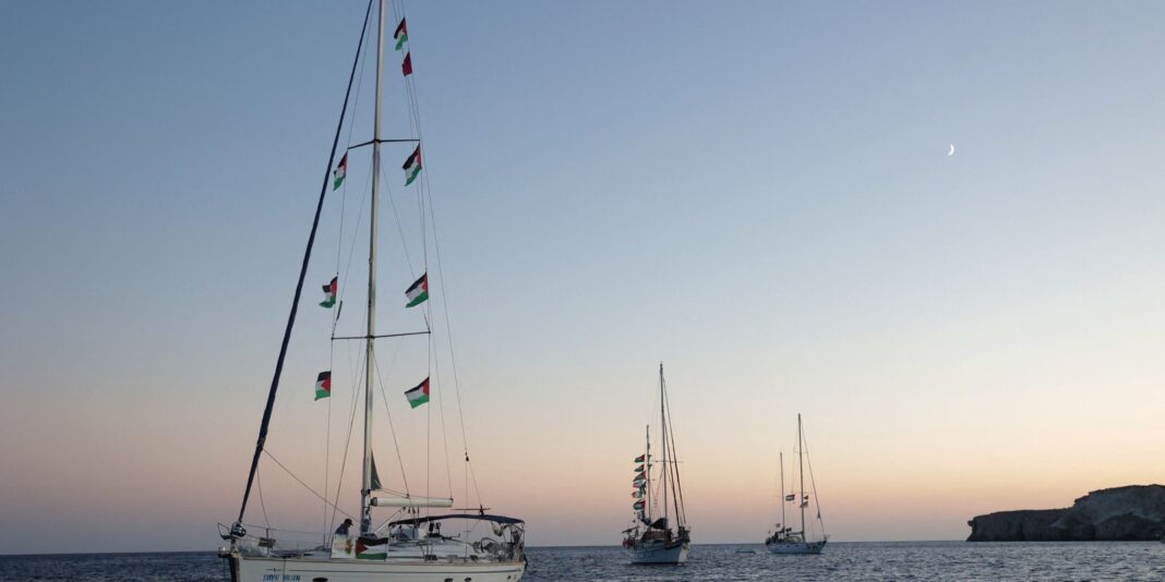 Flotilha Global Sumud: onze brasileiros são capturados por Israel
