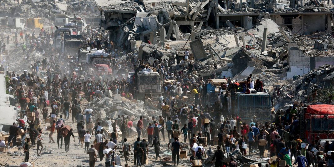 ONU diz que 560 toneladas de alimentos entram por dia em Gaza
