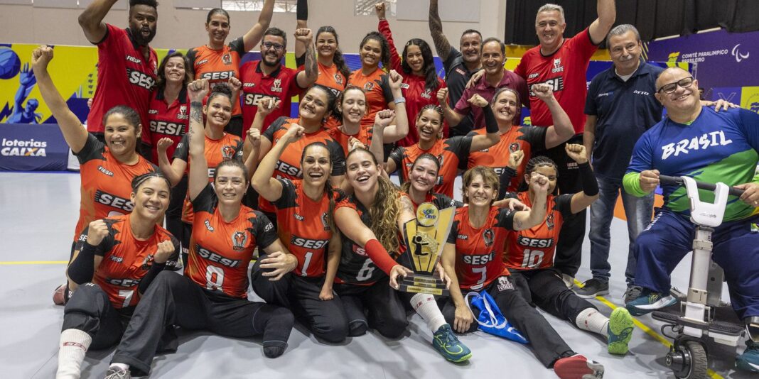 Sesi-SP conquista Campeonato Brasileiro de vôlei sentado feminino Sesi-SP conquista Campeonato Brasileiro de vôlei sentado feminino