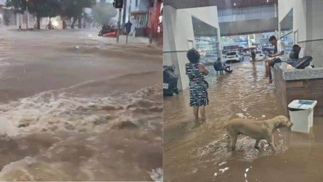 Forte Chuva Provoca Alagamentos E Transtornos Em Irecê, No Norte Da Bahia