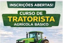 Inscrições abertas para cursos de tratorista e retroescavadeira em Itaberaba