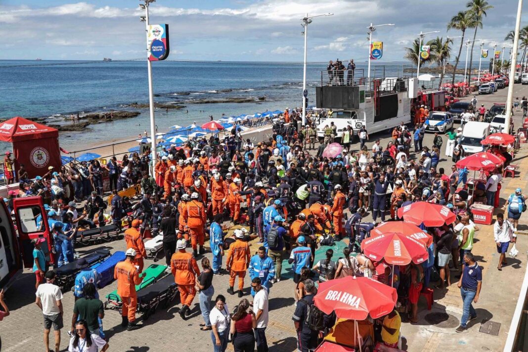 Samu Faz Simulado No Circuito Barra–Ondina Para O Carnaval 2026