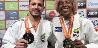 Rafaela Silva é ouro e Cargnin bronze no Grand Prix de judô da Áustria Rafaela Silva é ouro e Cargnin bronze no Grand Prix de judô da Áustria