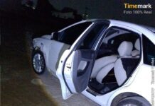 Carro abandonado é encontrado na região da Escurinha em Itaberaba