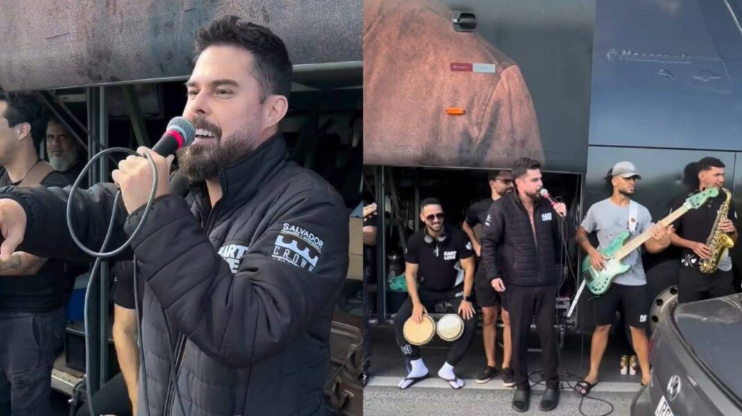 Kart Love Faz Show Improvisado Em Engarrafamento Na BR-324