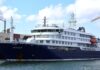 Capitão de navio com surto de hantavírus deixa a embarcação