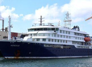 Capitão de navio com surto de hantavírus deixa a embarcação
