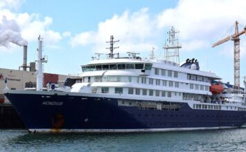 Capitão de navio com surto de hantavírus deixa a embarcação
