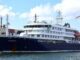 Navio de cruzeiro atingido por hantavírus retira passageiros doentes