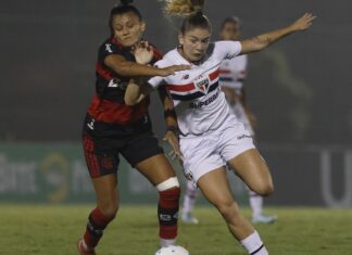 BR Feminino: São Paulo vence Flamengo para assumir vice-liderança BR Feminino: São Paulo vence Flamengo para assumir vice-liderança