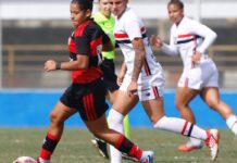 Brasileiro Feminino sub-20: Fla vence São Paulo no 1º jogo da final Brasileiro Feminino sub-20: Fla vence São Paulo no 1º jogo da final