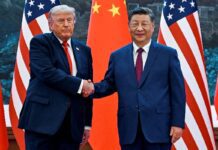 China diz que acordos firmados em visita de Trump são “preliminares” China diz que acordos firmados em visita de Trump são "preliminares"