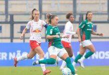 Palmeiras vence Bragantino e dorme na liderança do Brasileiro Feminino Palmeiras vence Bragantino e dorme na liderança do Brasileiro Feminino