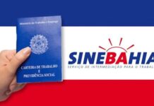 SineBahia libera lista atualizada de vagas para Salvador, RMS e Interior; veja como garantir sua vaga nesta quarta 06/05