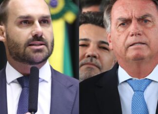 Eduardo Bolsonaro aparece como produtor executivo de filme sobre o pai