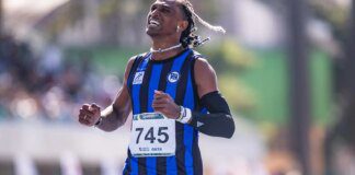 Alison vence 400m com barreiras com melhor marca mundial em 2026 Alison vence 400m com barreiras com melhor marca mundial em 2026