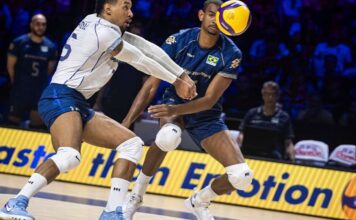 Seleção masculina perde e pode dar adeus à Liga das Nações de vôlei Seleção masculina perde e pode dar adeus à Liga das Nações de vôlei