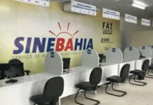 SineBahia abre vagas de emprego em Salvador, RMS e interior nesta Sexta (21/06); veja como se candidatar