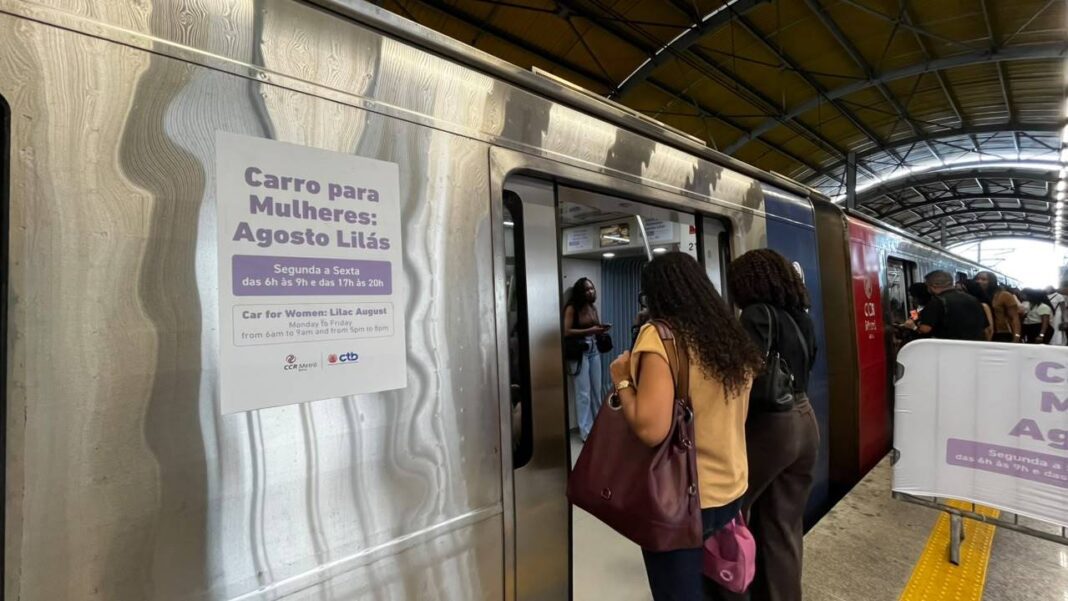 Vagões Exclusivos Para Mulheres Voltam A Valer No Metrô De Salvador Após Decisão Do TJ-BA