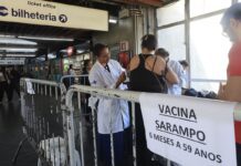 Ministério da Saúde reforça chamamento para vacina contra o sarampo