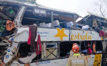 Ônibus tomba em Petrópolis e deixa 8 mortos e 20 feridos