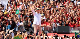 Presidente Lula e vice Geraldo Alckmin são candidatos à reeleição