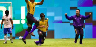 Brasil é hepatcampeão da Copa América de futebol de cegos em SP Brasil é hepatcampeão da Copa América de futebol de cegos em SP