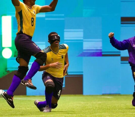 Brasil é hepatcampeão da Copa América de futebol de cegos em SP Brasil é hepatcampeão da Copa América de futebol de cegos em SP