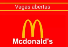 McDonald’s abre 103 vagas na Bahia para Atendente de Restaurante, Aprendiz e mais