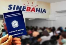 SineBahia abre vagas de emprego em Salvador, RMS e interior nesta quinta-feira (03/09)