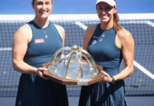 Stefani é bicampeã de duplas do SP Open, o 1º ao lado de Dabrowski Stefani é bicampeã de duplas do SP Open, o 1º ao lado de Dabrowski