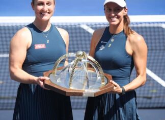 Stefani é bicampeã de duplas do SP Open, o 1º ao lado de Dabrowski Stefani é bicampeã de duplas do SP Open, o 1º ao lado de Dabrowski