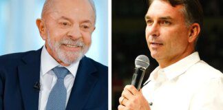 Lula e Flávio Bolsonaro cumprem agendas a dez dias do 1º turno