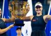 Dupla de Stefani fatura WTA 1000 de Pequim, o 5º título na temporada Dupla de Stefani fatura WTA 1000 de Pequim, o 5º título na temporada
