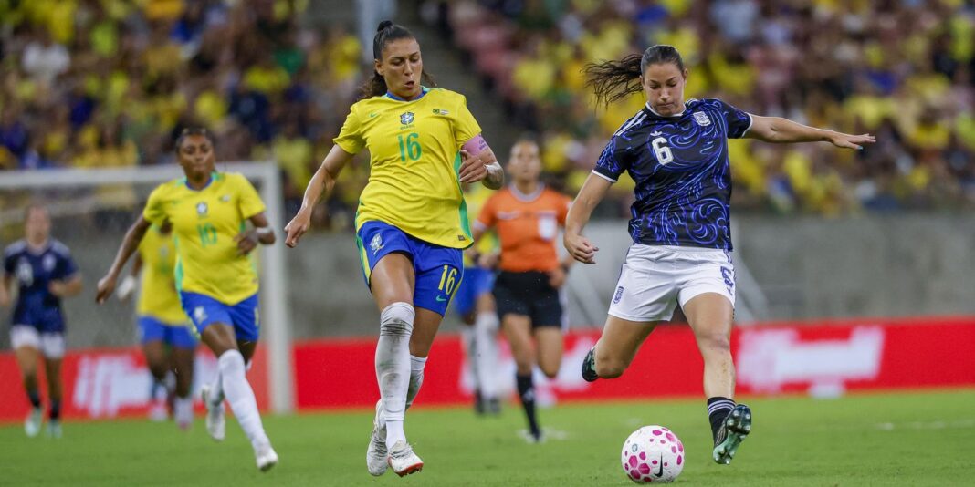 Empate com Argentina conclui período de testes na seleção feminina Empate com Argentina conclui período de testes na seleção feminina