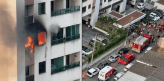 Fogo Em Prédio Assusta Moradores Em Bairro De Salvador Fogo Em Prédio Assusta Moradores Em Bairro De Salvador