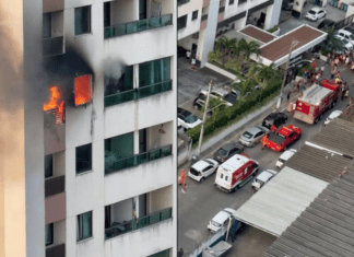 Fogo Em Prédio Assusta Moradores Em Bairro De Salvador Fogo Em Prédio Assusta Moradores Em Bairro De Salvador