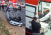 Homem Capota Carro Após Perde O Controle Na Avenida Centenário Homem Capota Carro Após Perde O Controle Na Avenida Centenário